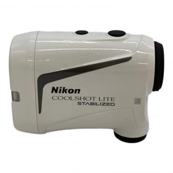 Nikon (ニコン) ゴルフ距離測定器 ホワイト BKA158LA COOLSHOT LITE STABILIZED