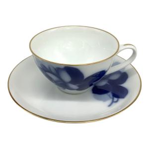 大倉陶園 (オオクラトウエン) カップ&ソーサー # ブルーローズ(8211)