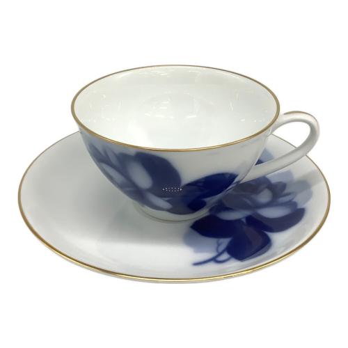 大倉陶園 (オオクラトウエン) カップ&ソーサー # ブルーローズ(8211)