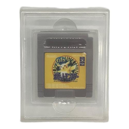 ゲームボーイ用ソフト 箱/説明書付 ポケットモンスターピカチュウ -