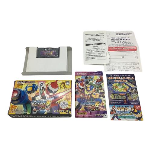 ゲームボーイアドバンス用ソフト ロックマンエグゼ５ チーム オブ ブルース
