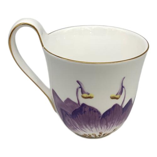 ROYAL COPENHAGEN (ロイヤル・コペンハーゲン) カップ&ソーサー カーブハンドル フローラシリーズ【Pansy】