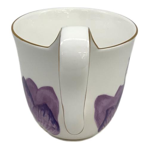 ROYAL COPENHAGEN (ロイヤル・コペンハーゲン) カップ&ソーサー カーブハンドル フローラシリーズ【Pansy】