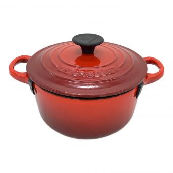 LE CREUSET (ルクルーゼ) ココットロンド16 チェリー
