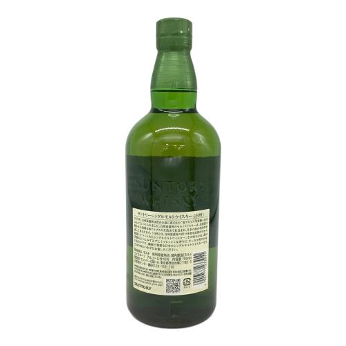 サントリー ジャパニーズウィスキー @ 700ml 白州 シングルモルト 未開封