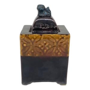 九谷焼 (クタニヤキ) 香炉 白雅