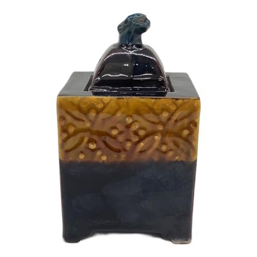 九谷焼 (クタニヤキ) 香炉 白雅