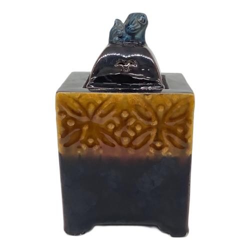 九谷焼 (クタニヤキ) 香炉 白雅