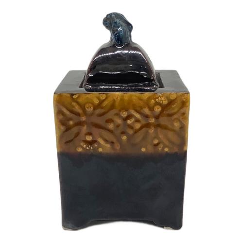 九谷焼 (クタニヤキ) 香炉 白雅