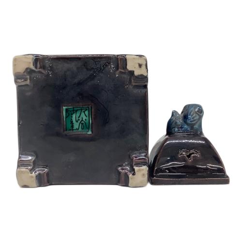 九谷焼 (クタニヤキ) 香炉 白雅