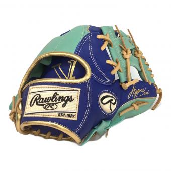 RAWLINGS (ローリングス) ソフトボール用グローブ ブルー オールラウンド用 右投げ GS4FHTC565W