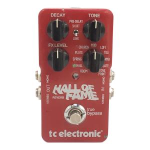 Tc electoronic (ティシ―エレクトロニカ) Hall of Fame Reverb リバーブ・ペダル @ 動作確認済み