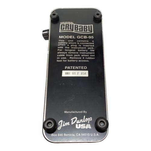 Jim Dunlop (ジムダンロップ) ワウペダル 6モードモディファイ HUMAN GEAR CRY BABY GCB-95 動作確認済み