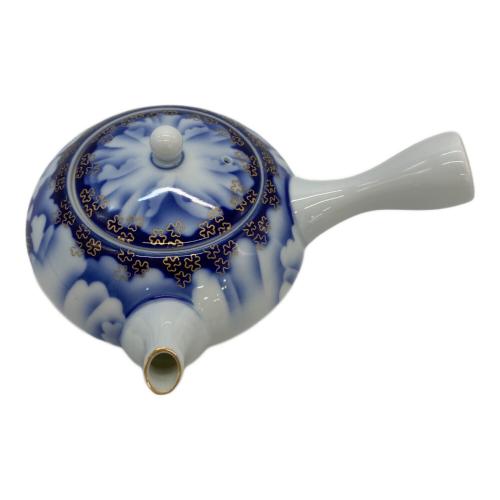 深川製磁 (フカガワセイジ) 急須 牡丹 金彩 ＜