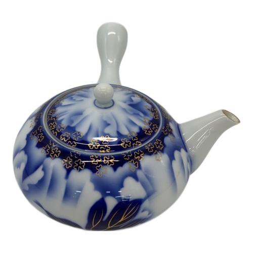 深川製磁 (フカガワセイジ) 急須 牡丹 金彩 ＜