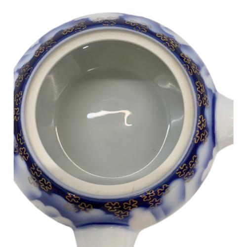 深川製磁 (フカガワセイジ) 急須 牡丹 金彩 ＜