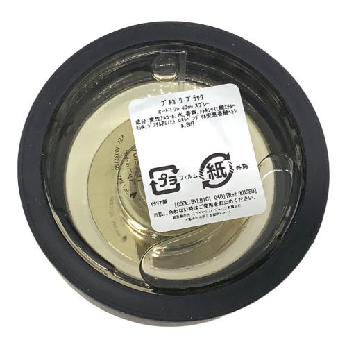 BVLGARI (ブルガリ) オードトワレ ブラック 40ml 残量80%-99%