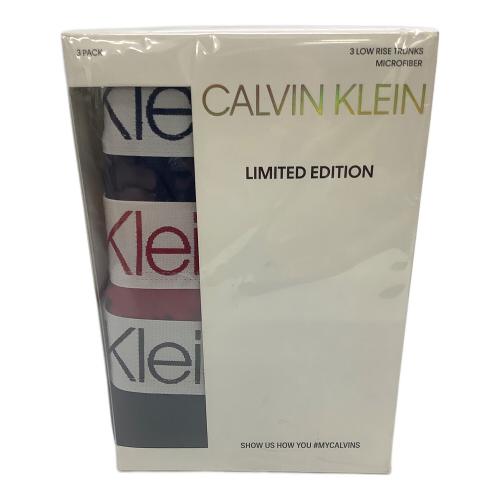Calvin Klein (カルバンクライン) 3 LOW RISE TRUNKS Sサイズ TK-1082