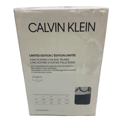 Calvin Klein (カルバンクライン) 3 LOW RISE TRUNKS Sサイズ TK-1082