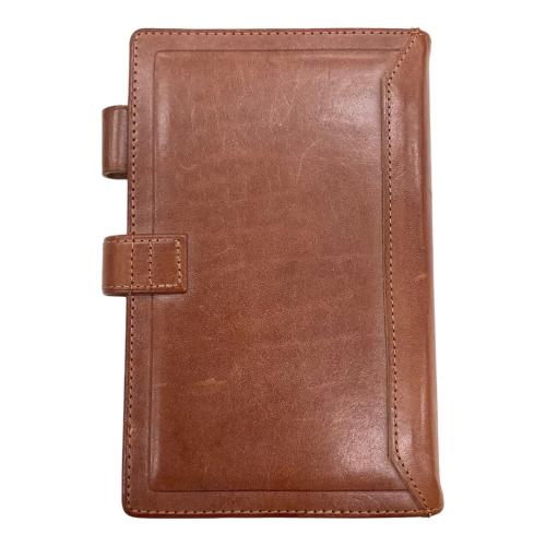 Davinci (ダヴィンチ) 手帳カバー メンズ ブラウン