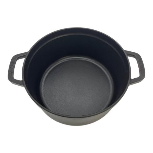 Staub (ストウブ) ピコ・ココット・ラウンド ブラック 40500-241