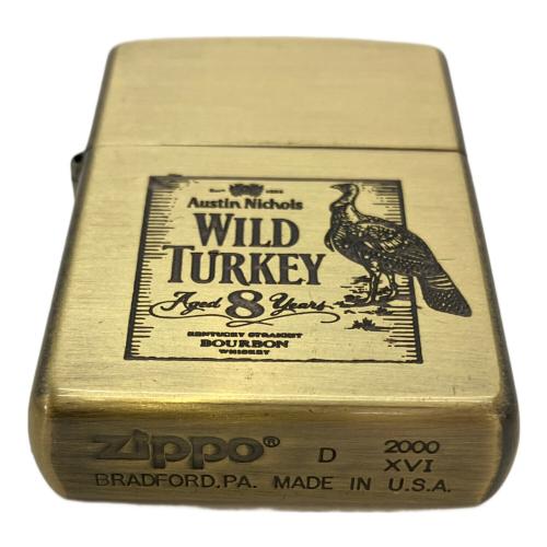 ZIPPO (ジッポ) ZIPPO WILD TURKEY8周年 2000年製