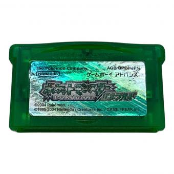 Nintendo (ニンテンドー) ゲームボーイアドバンス用ソフト 本体のみ ポケットモンスター エメラルド CERO A (全年齢対象)
