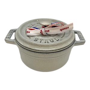 Staub (ストウブ) ピコ・ココット ラウンド 10cm ホワイト 40501-408
