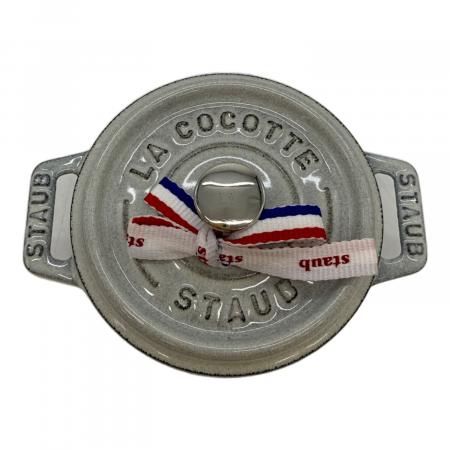 Staub (ストウブ) ピコ・ココット ラウンド 10cm ホワイト 40501-408