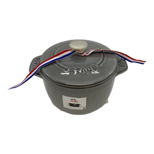 Staub (ストウブ) ラ・ココット de GOHAN 12cm グレー 40509-702-0