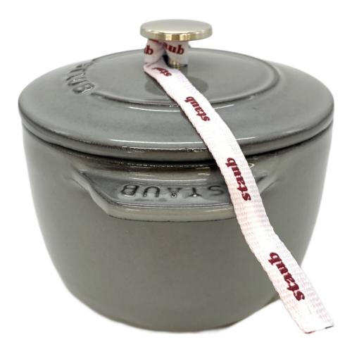 Staub (ストウブ) ラ・ココット de GOHAN 12cm グレー 40509-702-0