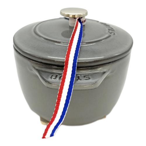 Staub (ストウブ) ラ・ココット de GOHAN 12cm グレー 40509-702-0
