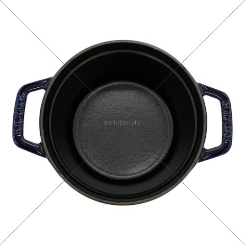 Staub (ストウブ) ココットラウンド 14cm ブルー 40510-263