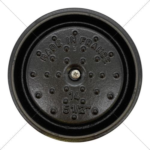 Staub (ストウブ) ココットラウンド 14cm ブルー 40510-263