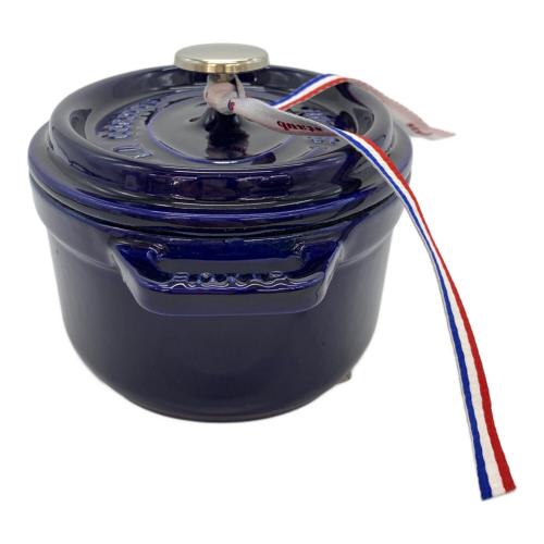 Staub (ストウブ) ココットオーバル ブルー 40510-237 15cm