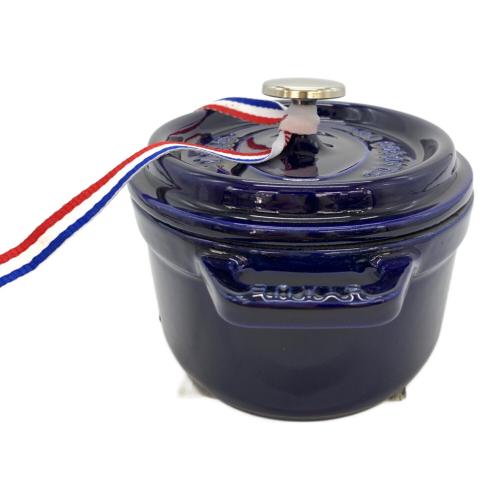 Staub (ストウブ) ココットオーバル ブルー 40510-237 15cm