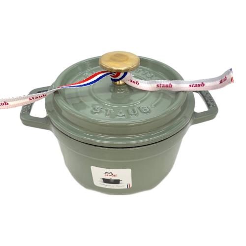 Staub (ストウブ) ココットラウンド 14cm ユーカリ 11014121