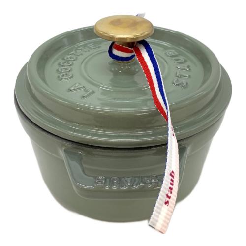 Staub (ストウブ) ココットラウンド 14cm ユーカリ 11014121