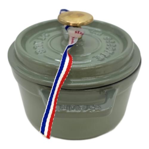 Staub (ストウブ) ココットラウンド 14cm ユーカリ 11014121