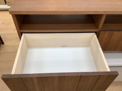 テレビボード ブラウン 収納有