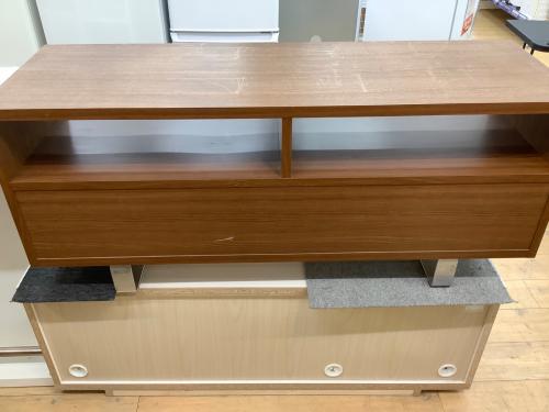 テレビボード ブラウン 収納有