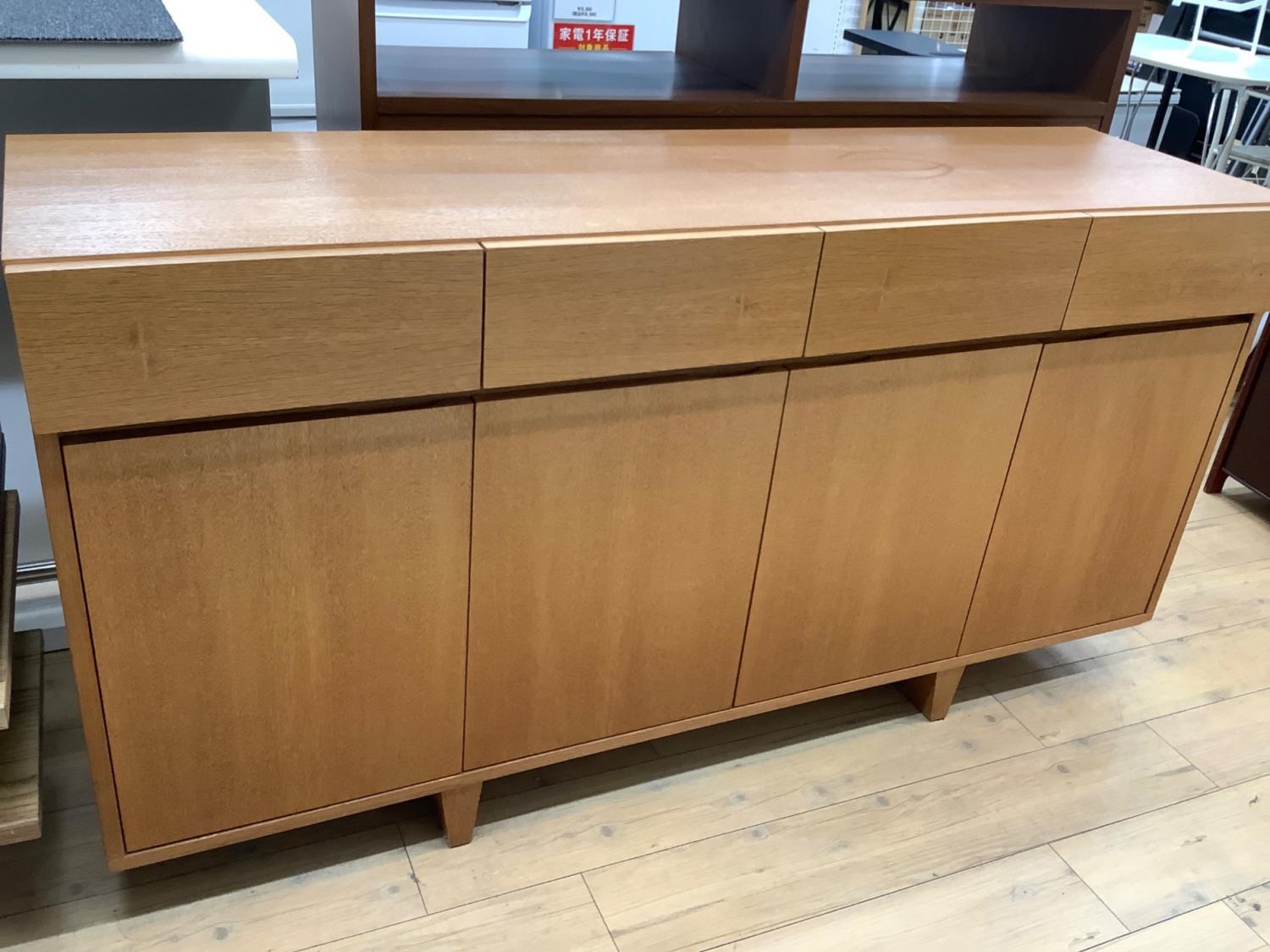 unico サイドボード TUO 幅120 廃盤 unico（ウニコ）】モダンなデザインで廃盤になっている希少なサイド