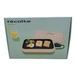 recolte (レコルト) ホットプレート ベーシック RHP-3 2023年製 ※付属プレート付き