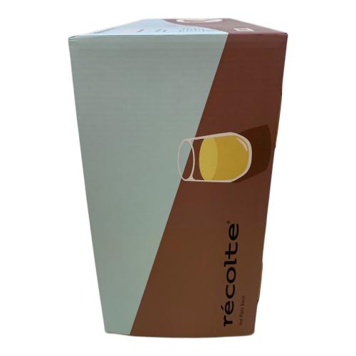 recolte (レコルト) ホットプレート ベーシック RHP-3 2023年製 ※付属プレート付き