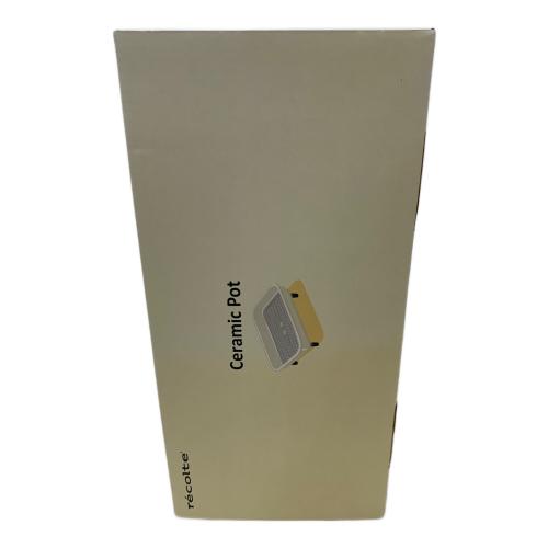 recolte (レコルト) ホットプレート ベーシック RHP-3 2023年製 ※付属プレート付き