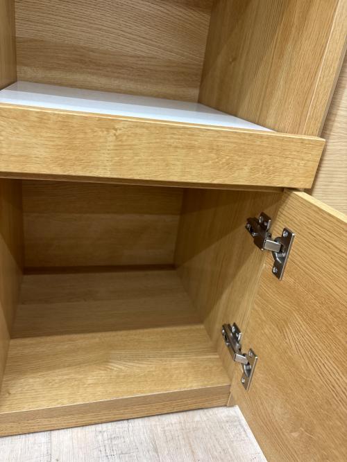 ニトリ 3枚扉レンジボード ナチュラル エトナ