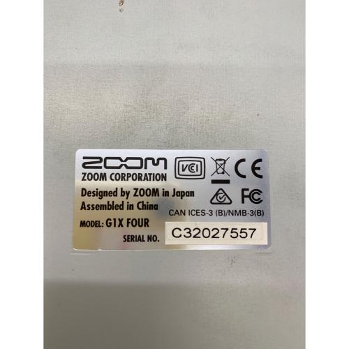 ZOOM (ズーム) マルチエフェクター G1X FOUR
