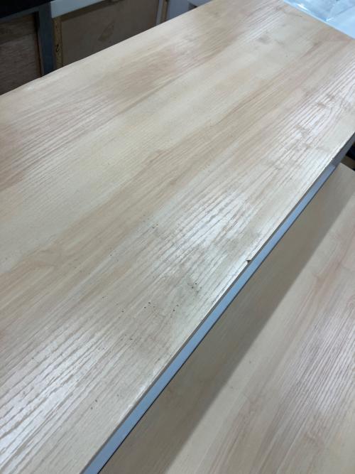 折りたたみ式カウンター ホワイト×ナチュラル