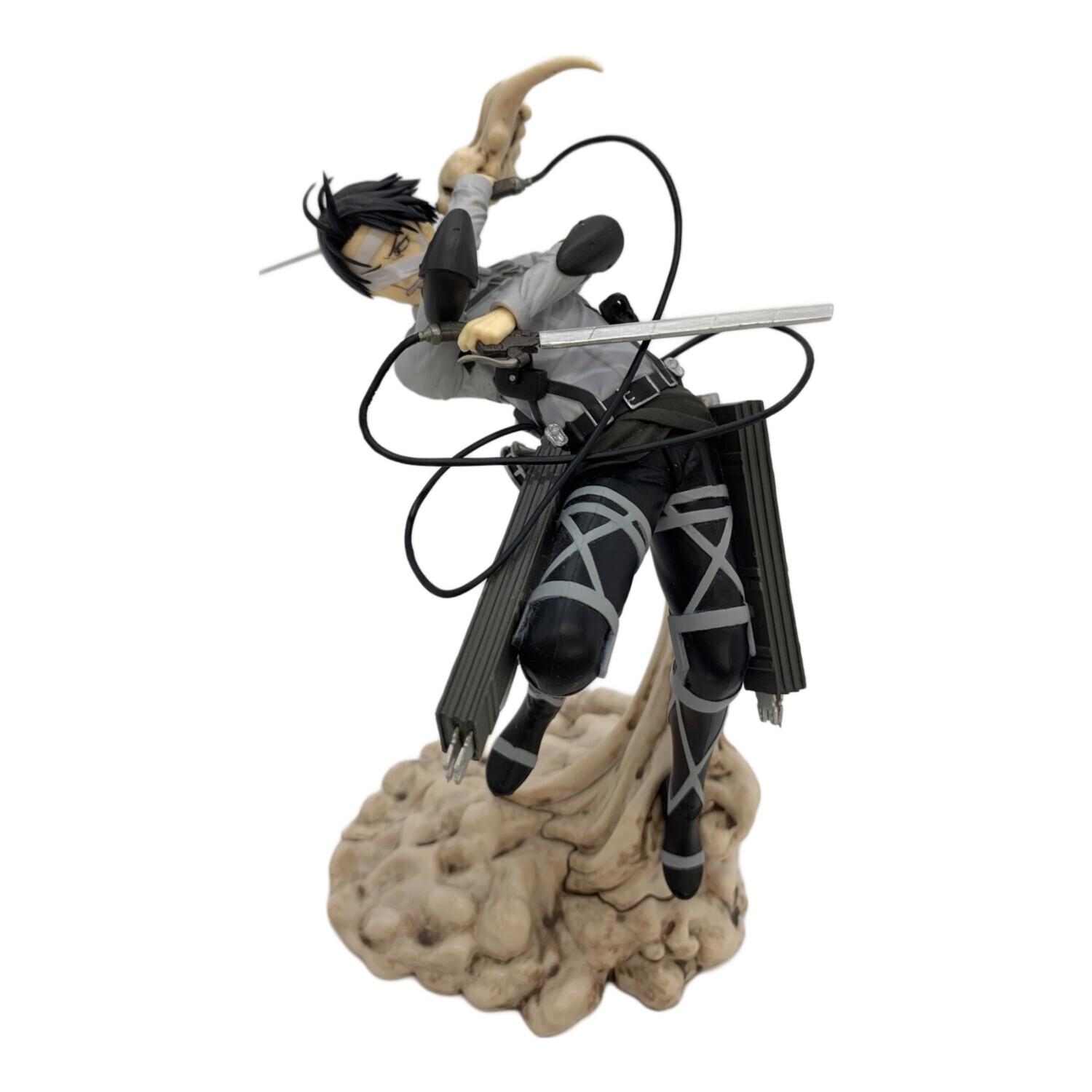 BANDAI - 進撃の巨人～地鳴らし～ B賞 リヴァイ フィギュア～俺達が夢見た世界～ BANDAI バンダイ 一番くじ フィギュア 未開封品 未開封】一番くじ 進撃の巨人～地鳴らし～ B賞 リヴァイ