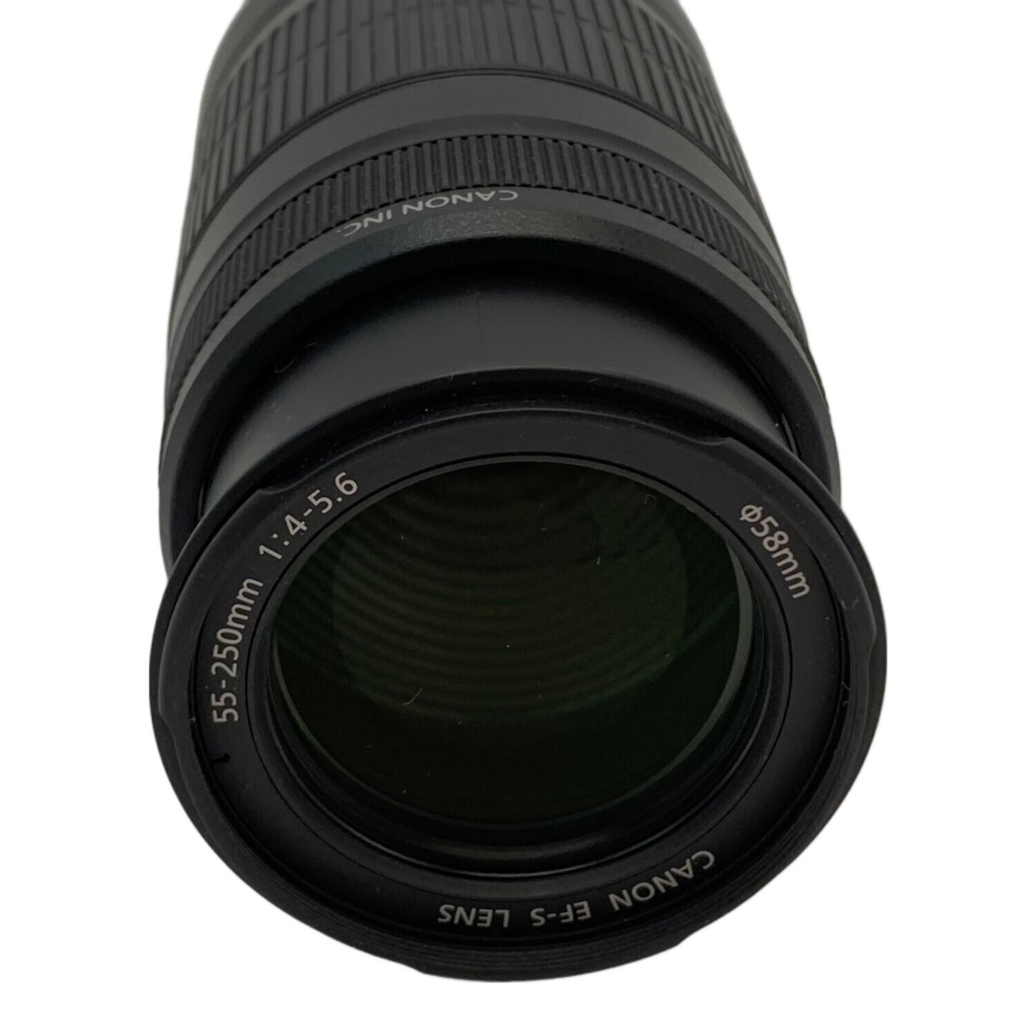 CANON (キヤノン) ズームレンズ 程度b EF-S 55-250mm 46329493